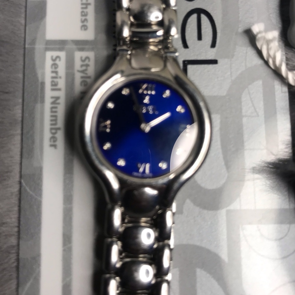 Ebel Beluga Blue Diamond Watch